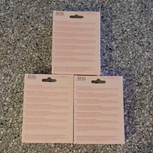 Ardell Magnetic Black Liner & 1 Pair Of Lashes 3 Sets - Picture 2 of 5